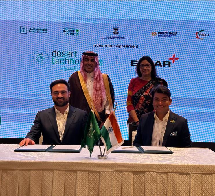 Essar Group & Desert Technologies sign MOU for developing renewable ...