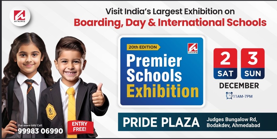 Two-day premier school exhibition with top line schools of India in Ahmedabad - Bilkul Online