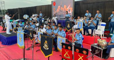 Tri-Services Band Pays Tribute to Marshal of the Indian Air Force Arjan Singh DFC