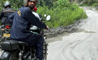 Swatantra Veer Savarkar Actor Jay Patel narrowly escapes bridge crash during motorcycle ride in Sikkim