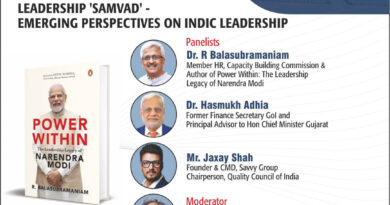 Panel Discussion on Indic Leadership at Ahmedabad Management Association