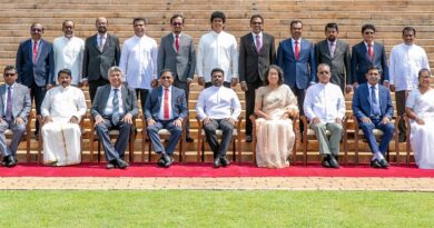 Sri Lanka’s new cabinet sworn in