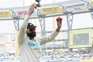 3rd Test: Ajaz Patel continues his special relationship with Wankhede with a five-for