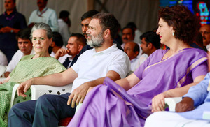 With Priyanka Gandhi’s poll victory, three members of Gandhi family now in Parliament