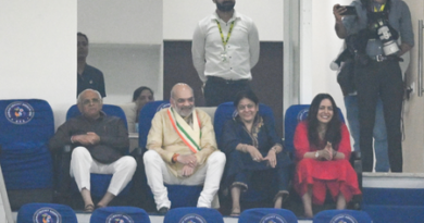 T20 WC: Amit Shah attends IND-NZ final with son Jay Shah and family