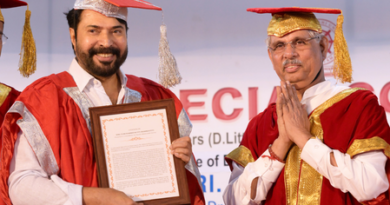 Mahatma Gandhi University honours Mammootty with Honorary D Litt for contribution to cinema