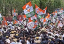Congress Workers Clash With Police During NEET Protest March in Jaipur, Demand Minister Dharmendra Pradhan’s Resignation