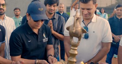 Young Athletes Inspired as Sachin Tendulkar Visits SRT10 Altevol Sports Academy in Ahmedabad