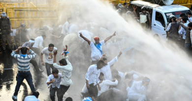 Odisha: NSUI holds massive protest in Sambalpur