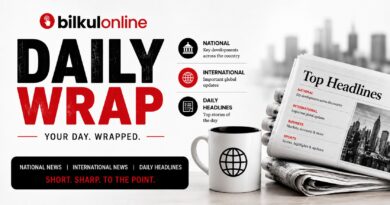 Daily News Wrap – BILKULONLINE