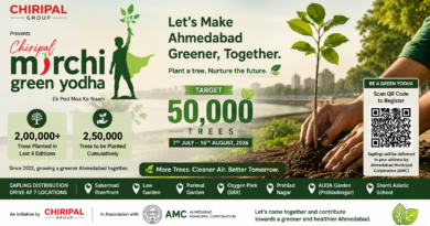 Chiripal Mirchi Green Yodha Returns with 5th Edition, Targets Plantation of 50,000 Trees Across Ahmedabad