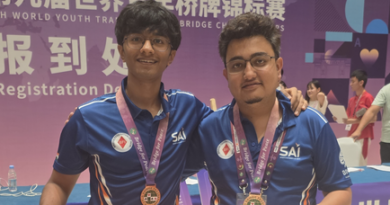 India U31 team wins bronze at World Youth Bridge Championships