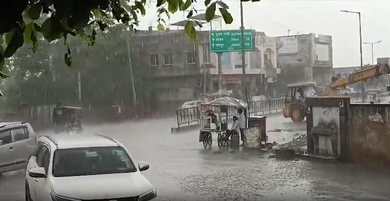 Rajasthan: Heavy rain disrupts life; Jhalawar receives highest rainfall, schools shut