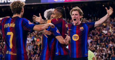 La Liga: Barcelona beat Athletic Bilbao to remain perfect; Osasuna stun Celta