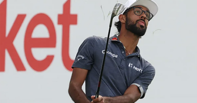 Indian golfer Bhatia slips to 22nd as Hovland takes lead at Tour Championship