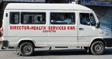 3,190 Health Department posts vacant in Kashmir Valley