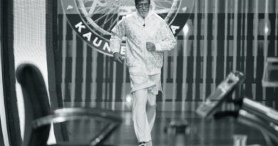 Amitabh Bachchan shares pic of himself running on sets of KBC amidst knee injury news, says ‘keep running’