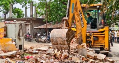 UP: Illegal structures on 40,000 square metres of Yamuna floodplains razed