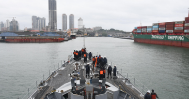 Indian Navy’s First Training Squadron arrives in Colombo